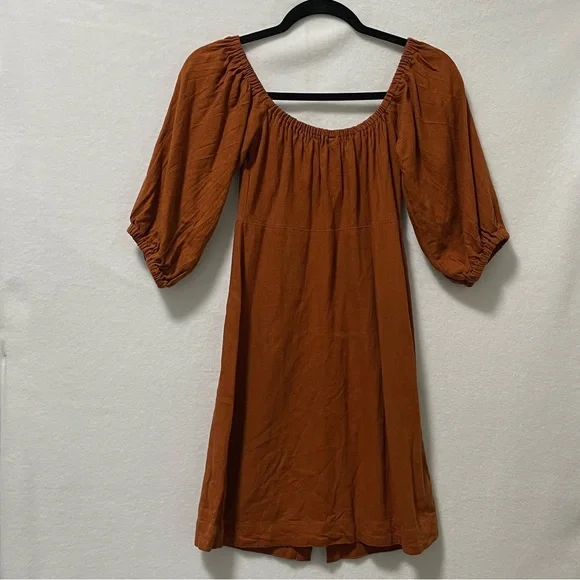 Spell & the Gypsy Rani Mini Dress  Linen - Picture 7 of 10
